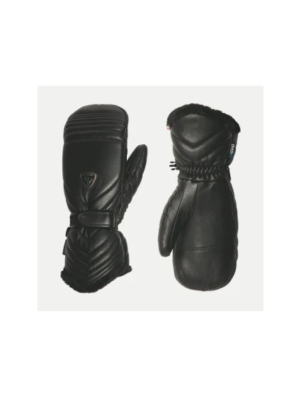 Rękawice ROSSIGNOL W Select Lth Impr M czarny Rękawice ROSSIGNOL W Select Lth Impr M czarny