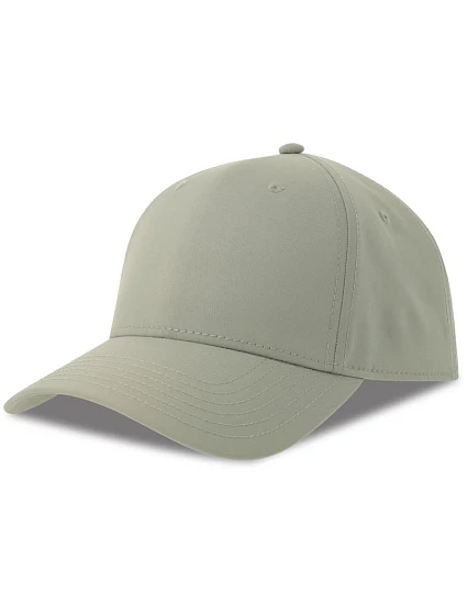 Atlantis Headwear Yukon 6-panelová čiapka s kšiltom 33.0272 sivá Atlantis Headwear Yukon 6-panelová čiapka s kšiltom 33.0272 sivá