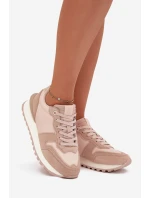 Dámské Kožené Tenisky Big Star model 21705814 HIPOLY SYSTEM Nude - Big Star Shoes