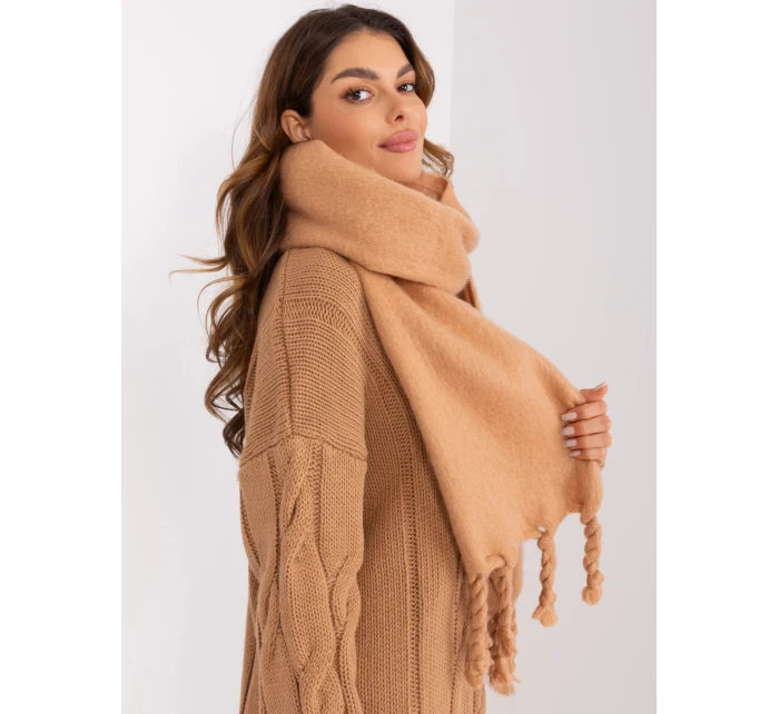 Szalik AT SZ model 19335806 camelowy - FPrice