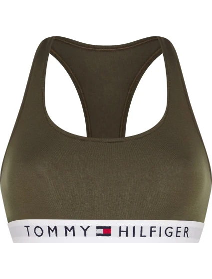 Bralette podprsenka UW0UW02037 RBN khaki - Tommy Hilfiger