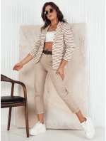 Dámska bunda COLLIN ecru FashionStreet PY0091