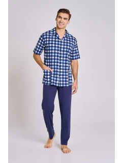 Taro Sammuel 3184 pánske pyžamo w/r 3XL-4XL