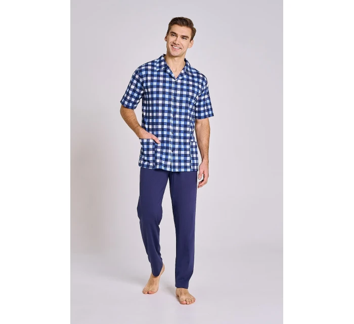 Taro Sammuel 3184 pánske pyžamo w/r 3XL-4XL Taro Sammuel 3184 pánske pyžamo w/r 3XL-4XL