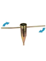 KOVOVÁ SKRUTKOVACIA ZÁKLADŇA DÁŽDNIKA 1032887