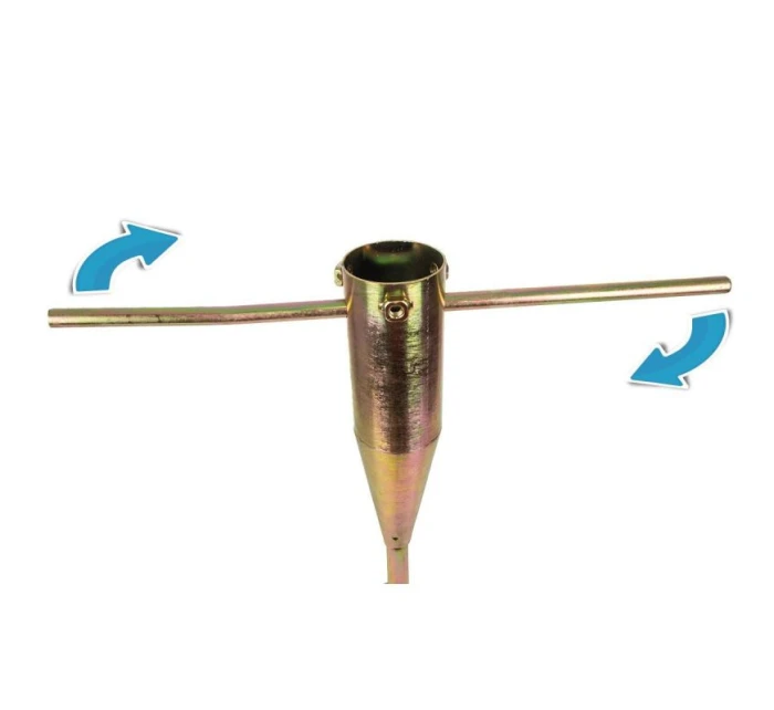 KOVOVÁ SKRUTKOVACIA ZÁKLADŇA DÁŽDNIKA 1032887