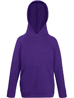 Fruit of the Loom Kids Lightweight Hooded Sweat Detská mikina s kapucňou 16.2.2009 fialová