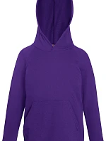 Fruit of the Loom Kids Lightweight Hooded Sweat Detská mikina s kapucňou 16.2.2009 fialová