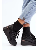 Dámské Botky Na Se Černé model 21638517 - Boto Dámské Botky Na Se Černé model 21638517 - Boto