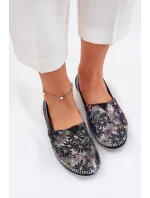 Kožené Baletky Se Vzorem model 21693645 Černé - Maciejka