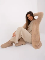 Sweter AT SW model 18997523 beżowy - FPrice Sweter AT SW model 18997523 beżowy - FPrice