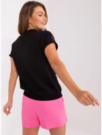 Bluzka RV BZ model 18714389 czarny - FPrice Bluzka RV BZ model 18714389 czarny - FPrice