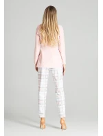 Dámske sako M694 ružové - Figl