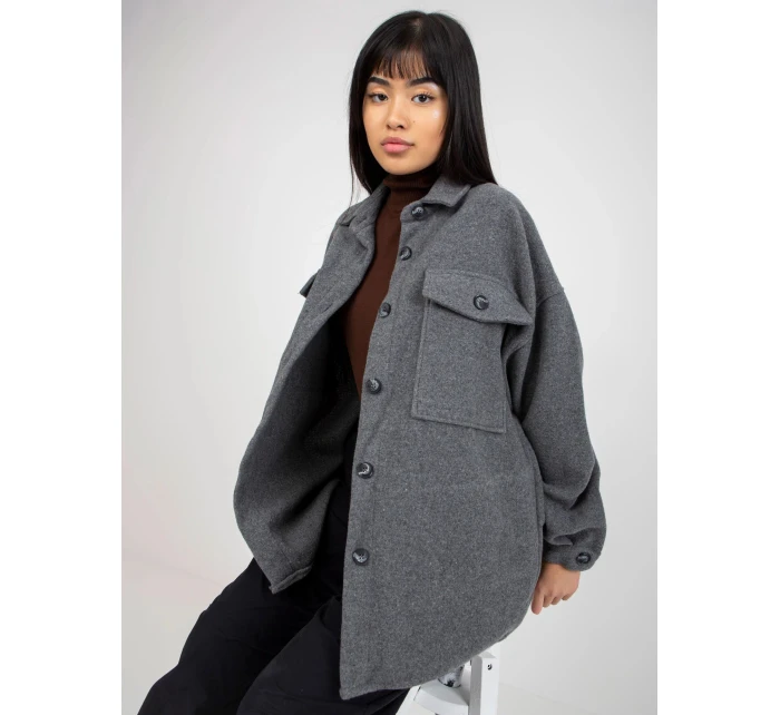 Dámská košile KS Tmavě šedá  model 21877960 - FPrice