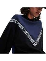 KARL LAGERFELD DÁMSKA DVOJFAREBNÁ MIKINA S LOGOM