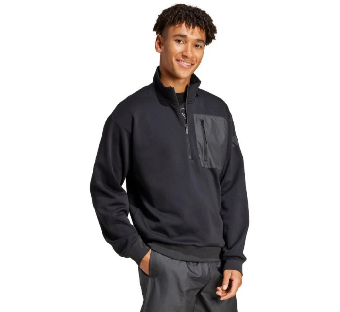 Pánská mikina City Escape Fleece  černá pánské model 21953619 - ADIDAS