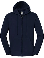 Iconic Premium Hooded Sweat Jacket Mikina s kapucí z těžké bavlny model 22459430 deep navy - Fruit of the Loom Iconic Premium Hooded Sweat Jacket Mikina s kapucí z těžké bavlny model 22459430 deep navy - Fruit of the Loom