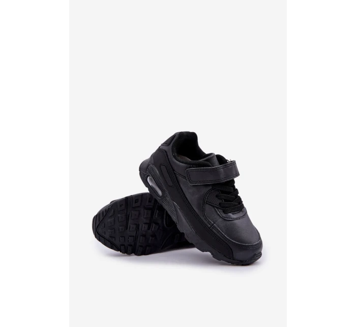 Dětské tenisky na suchý zip černé model 21664086 - Boto