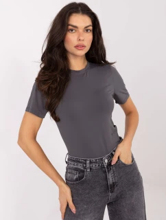 Blúzka D12099M02805A grafitová