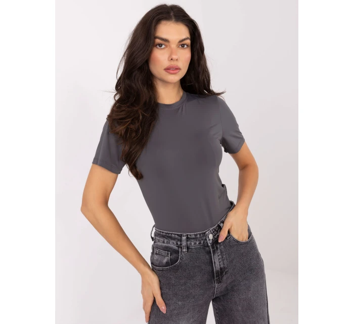 Bluzka model 21789026 grafitowy - FPrice