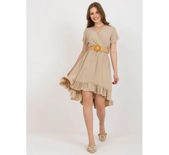 Šaty DHJ SK 8358.19 béžové