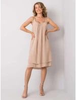 Šaty TW SK BI 22002.14 béžová Šaty TW SK BI 22002.14 béžová