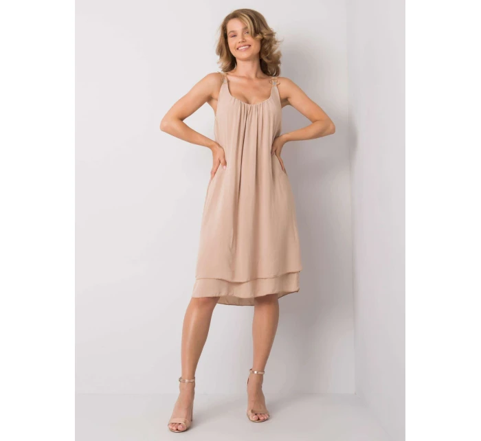 Šaty TW SK BI 22002.14 béžová Šaty TW SK BI 22002.14 béžová