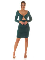Sexy longsleeve Dress with cut model 19628291 - Style fashion