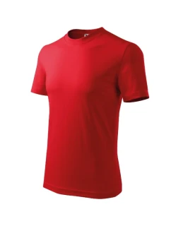 Klasické tričko unisex červené