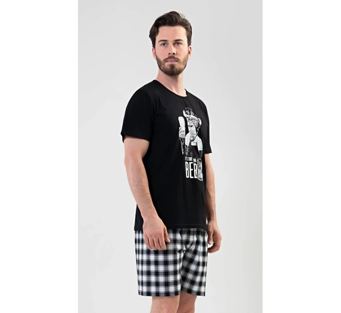 Pánske pyžamo šortky Opice Pánske pyžamo šortky Opice