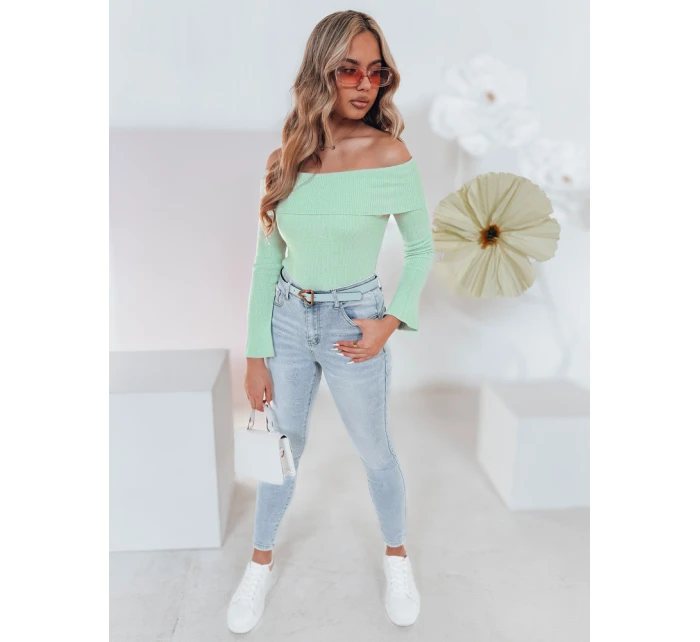 Dámské džínové úzké kalhoty v  modrá Dstreet model 21985491 - FashionStreet