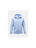 Mikina Peak Performance Jr Original Zip Hood, modrá Mikina Peak Performance Jr Original Zip Hood, modrá