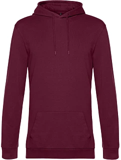 B&C #Hoodie Pánska mikina s kapucňou 01.U03W wine