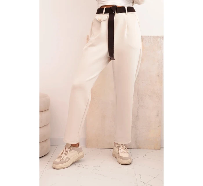 Dámska súprava maslová mikina s kapucňou a nohavice s opaskom béžová Dámska súprava maslová mikina s kapucňou a nohavice s opaskom béžová