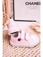 Dětské Tenisky Na Suchý Zip BIG STAR model 21545409 Růžové - Big Star Shoes