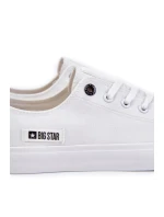 Pánské tenisky z materiálu Big Star Bílé model 21594567 - Big Star Shoes