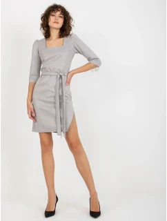 LK SK 509144 šaty.98 šedá