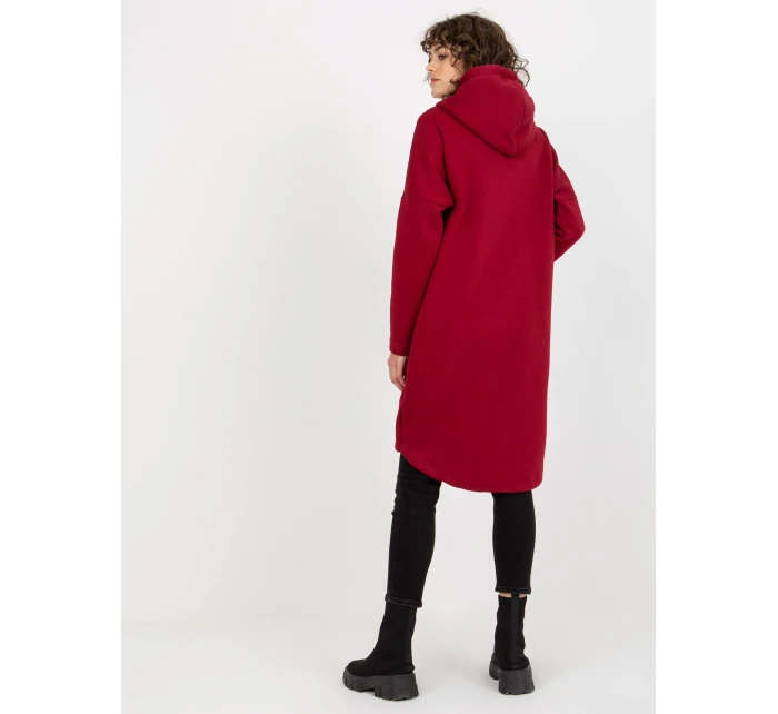 Mikina RV BL 4742.20P bordová Mikina RV BL 4742.20P bordová