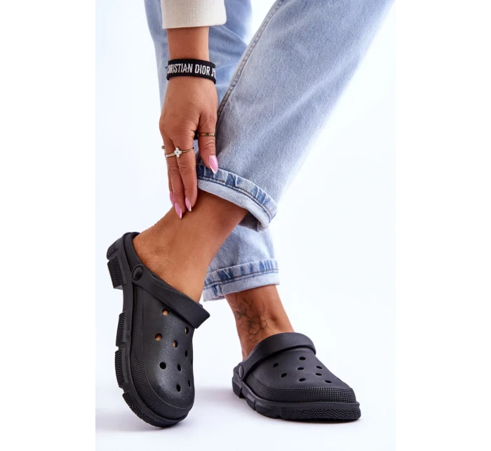 Dámské gumové Crocs Černá Rabios Dámské gumové Crocs Černá Rabios