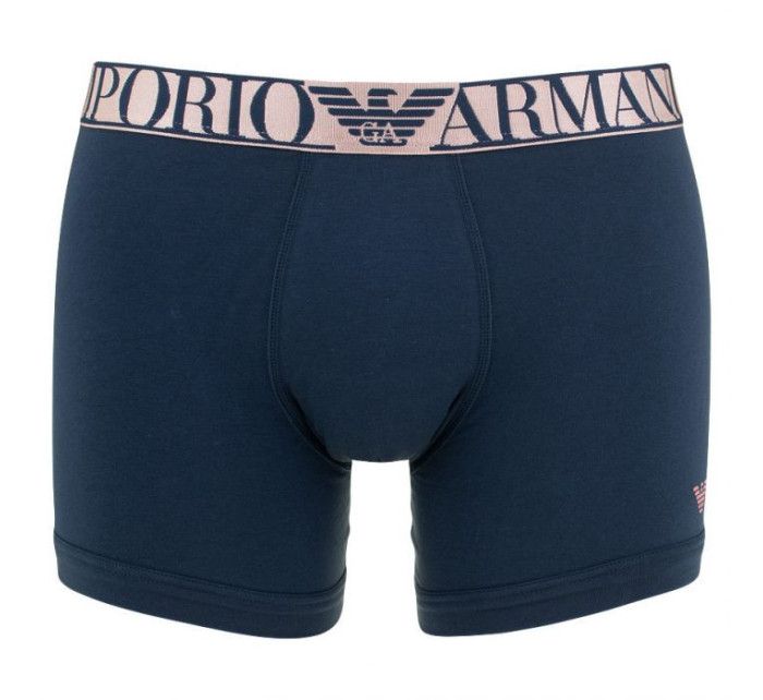 Pánske boxerky 110818 1A512 - 00135 - Modro-ružové - Emporio Armani