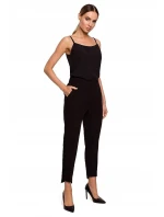 Dámské společenské kalhoty model 20530200 černé - Moe Dámské společenské kalhoty model 20530200 černé - Moe