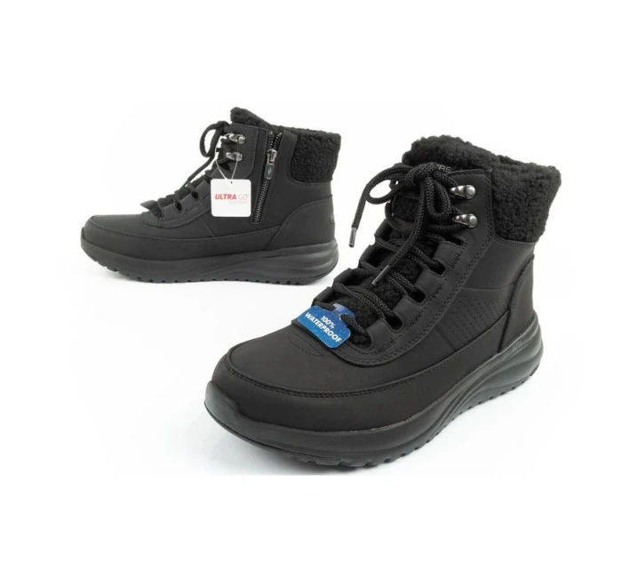 model 21368214 dámské zimní nepromokavé kotníkové boty dámské - Skechers