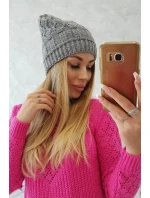 Fleecová čiapka Marta K231 tmavo šedá Fleecová čiapka Marta K231 tmavo šedá