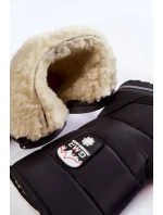 Dámske snežnice so zipsom Progress PROGJ-21-09 Black Dámske snežnice so zipsom Progress PROGJ-21-09 Black