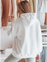 Dámska oversize mikina MINMIN LOVE sivá FashionStreet BY1496