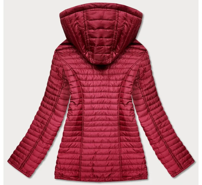 Červená dámská bunda s podšívkou model 17099655 - Andrea Lee