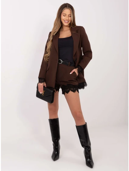 Szorty IT SN model 21799695 brązowy - FPrice Szorty IT SN model 21799695 brązowy - FPrice