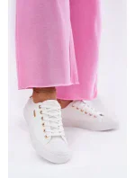 Dámské plátěné tenisky Big Star – bílé Dámské plátěné tenisky Big Star – bílé