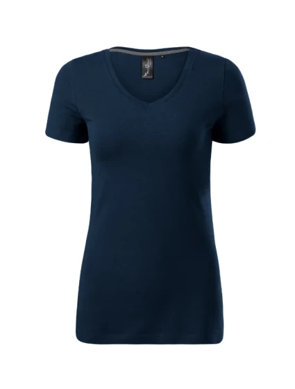 Action V-neck tričko dámské námořní modrá