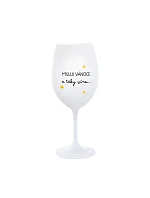 Milujem Vianoce a rovnako aj víno - pohár na biele víno 350 ml